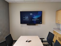 WAV Installs Zoom/Teams Conferencing Executive Boardroom